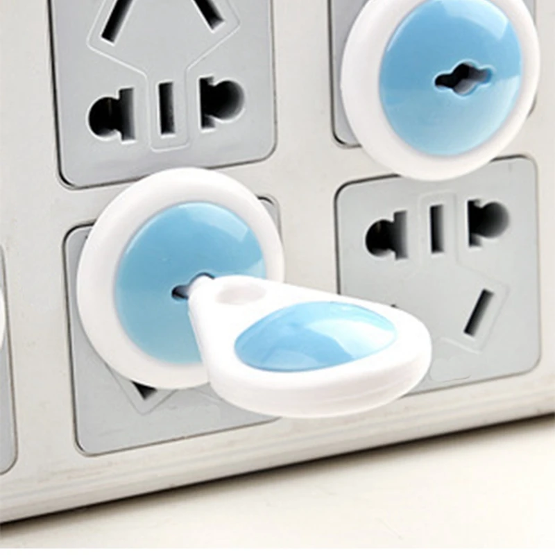 10Pcs/Lot French Standard Baby Safety Plug Socket Protective Cover Children Care C5AF