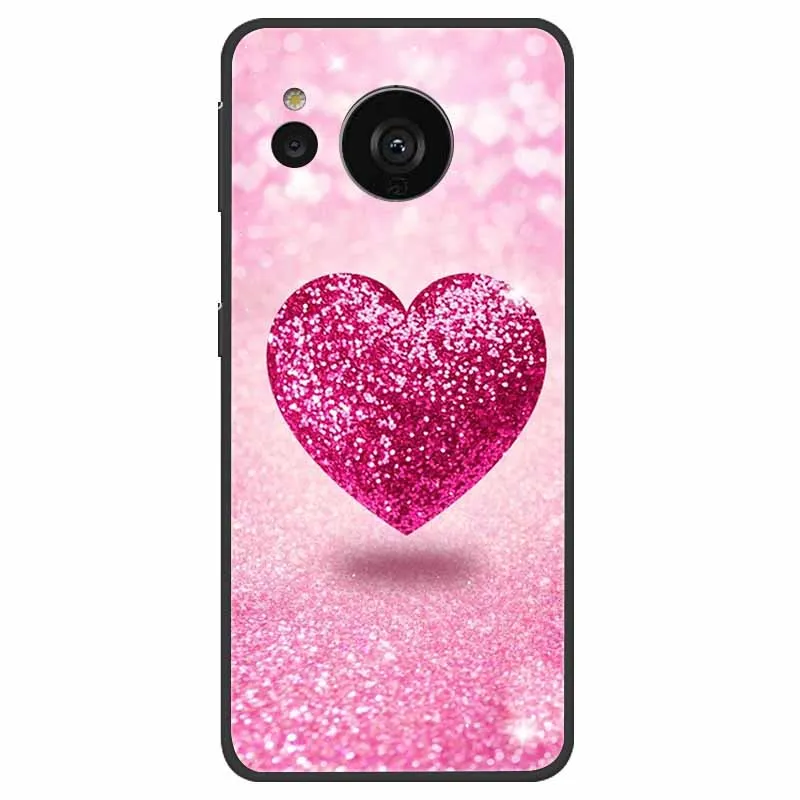 Luxury TPU Soft Silicone Back Cover Phone Case - Elegant Love Design