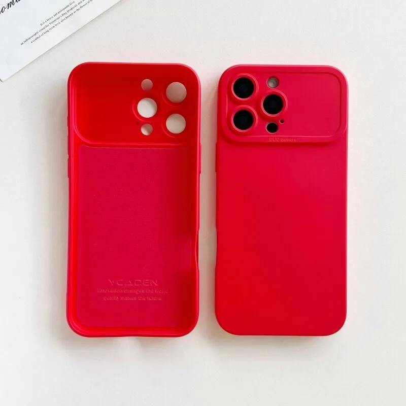 Smooth Liquid Silicone Protective Phone Case - Skin-Soft Finish