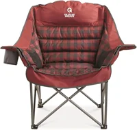 Guide Gear Oversized XL Padded Camping Chair, Portable, Folding, Large Camp Lounge Chairs for Outdoor, Adults, Men and Women 2