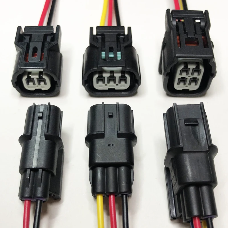 Dj7021a1.2 Car Steering Light Harness Waterproof Connector 2/3/4/ Pin Intake Sensor Ignition