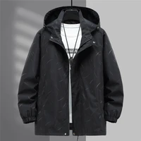 Windbreaker Jackets Men 11XL Plus Size Jacket Fashion Casual Print Jacket Coats Male Big Size 10XL 11XL 2