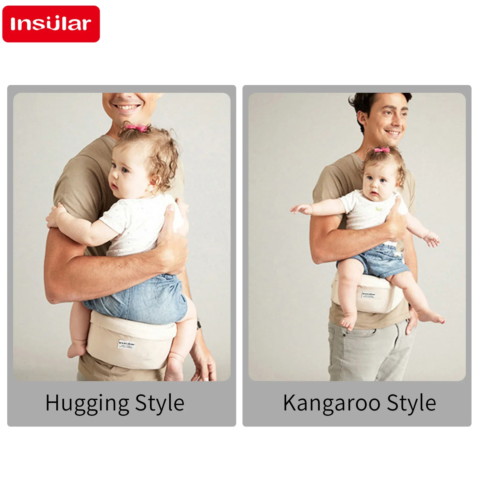 Baby Carrier Waist Stool Walkers Baby Sling Hold Waist Belt Backpack Hipseat Belt Kids Adjustable Infant Hip Seat 3