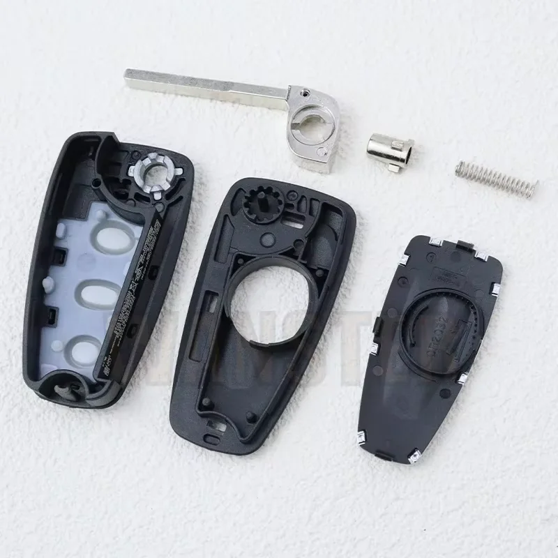 2/3 Buttons Car Key Shell for Ford Kuga C-Max S-Max Focus Fiesta Mondeo Galaxy Car Key Case Housing with F021/HU101 Blade