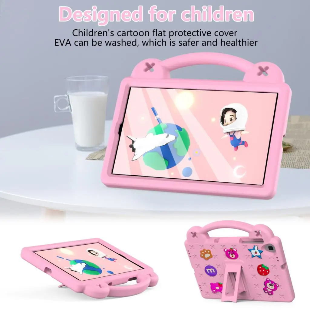 Capa de Morango Eva Segura para Crianças Estojo Infantil Lenovo Tab M10 3ª Geração Tb328fu Tb328xu Tb125fu Plus Tb-x606f X306f K10 Tb-x6c6f Tb-x6c6f 10.6 - Imagem 4