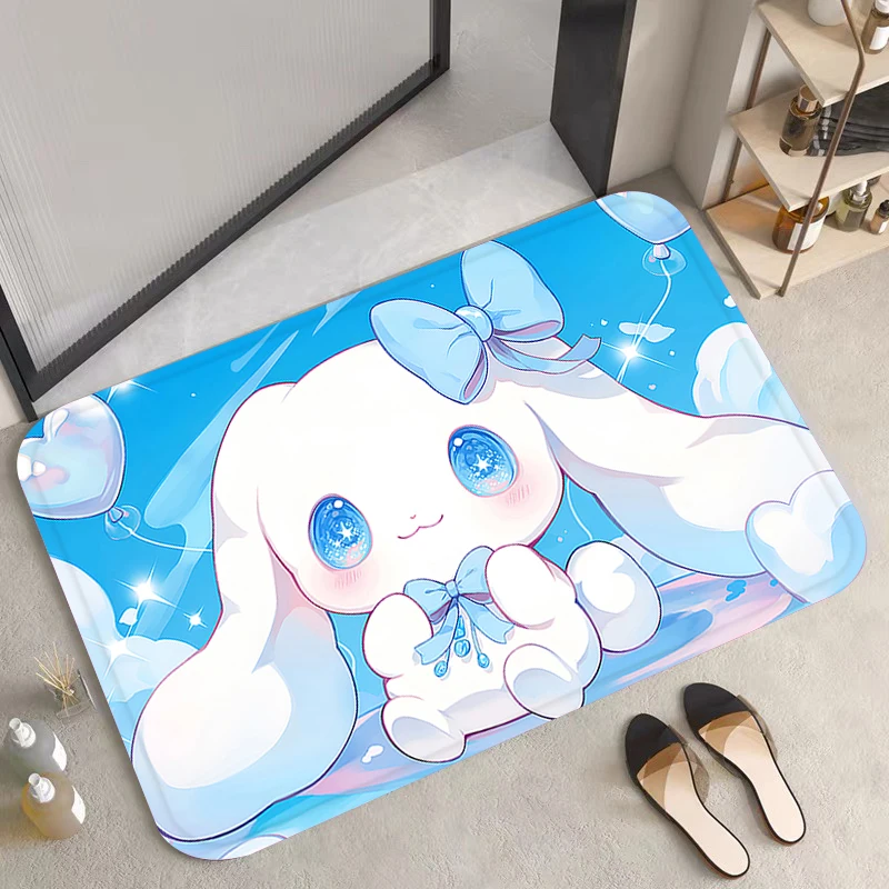 

Door Mat Living Room Rug Cinnamoroll Kitchen Carpet Bedroom Mats Custom Entrance Doormat Carpets Home Rugs Bath Foot Prayer