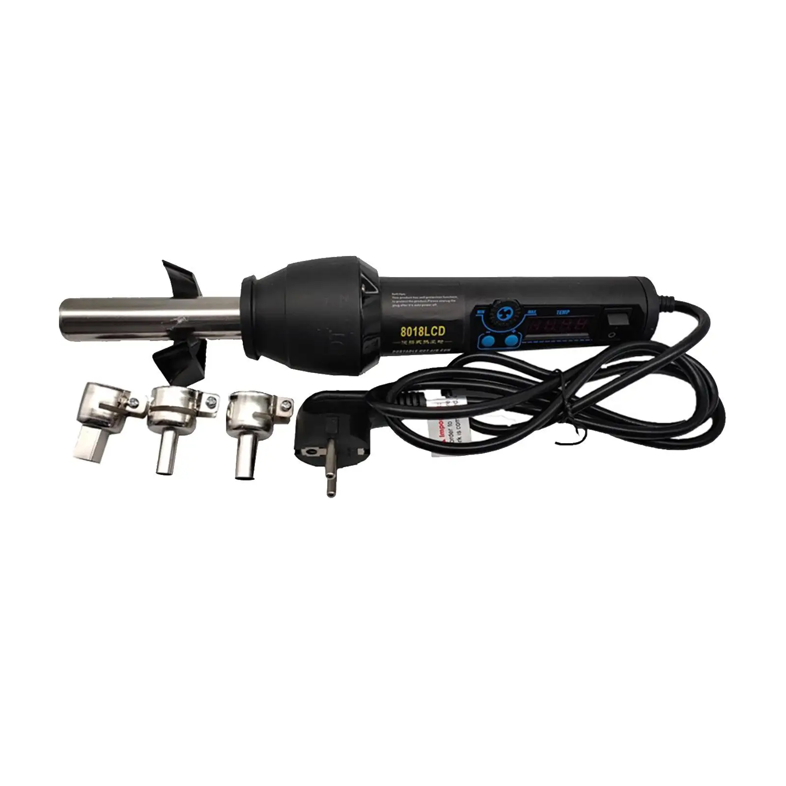 

220V Hot air tools Temperature Adjustable Digital LCD Display quick heat Portable Handheld Hot Air Pen for DIY Crafts Embossing