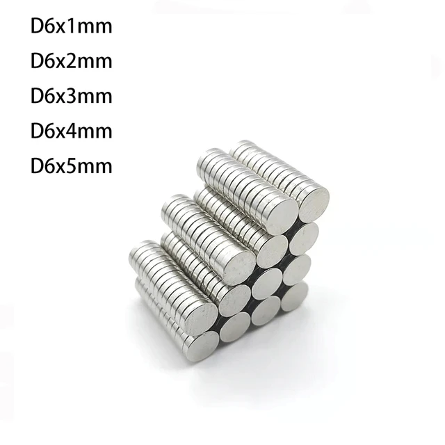 10/50/100/200 Pcs 6x3 Neodymium Magnet 6mm x 3mm N35 NdFeB Round Super  Powerful Strong Permanent Magnetic imanes Disc 6x3 - AliExpress