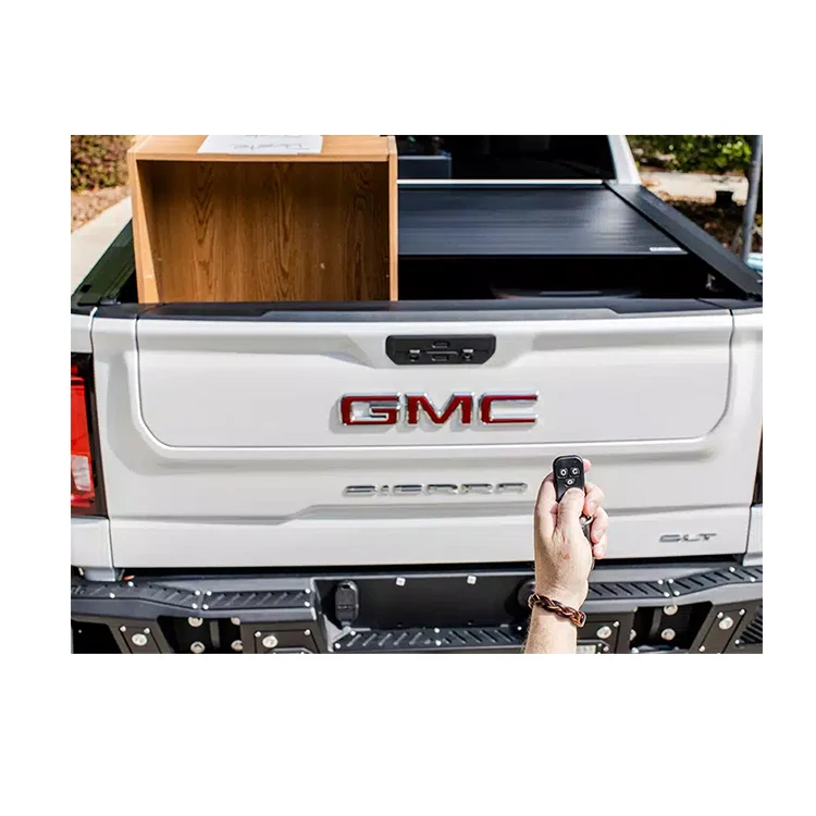 

High Quality Car Accessories Retractable Roller Lid Shutter Roll Up Tonneau Cover for Hilux Ford Ranger Triton