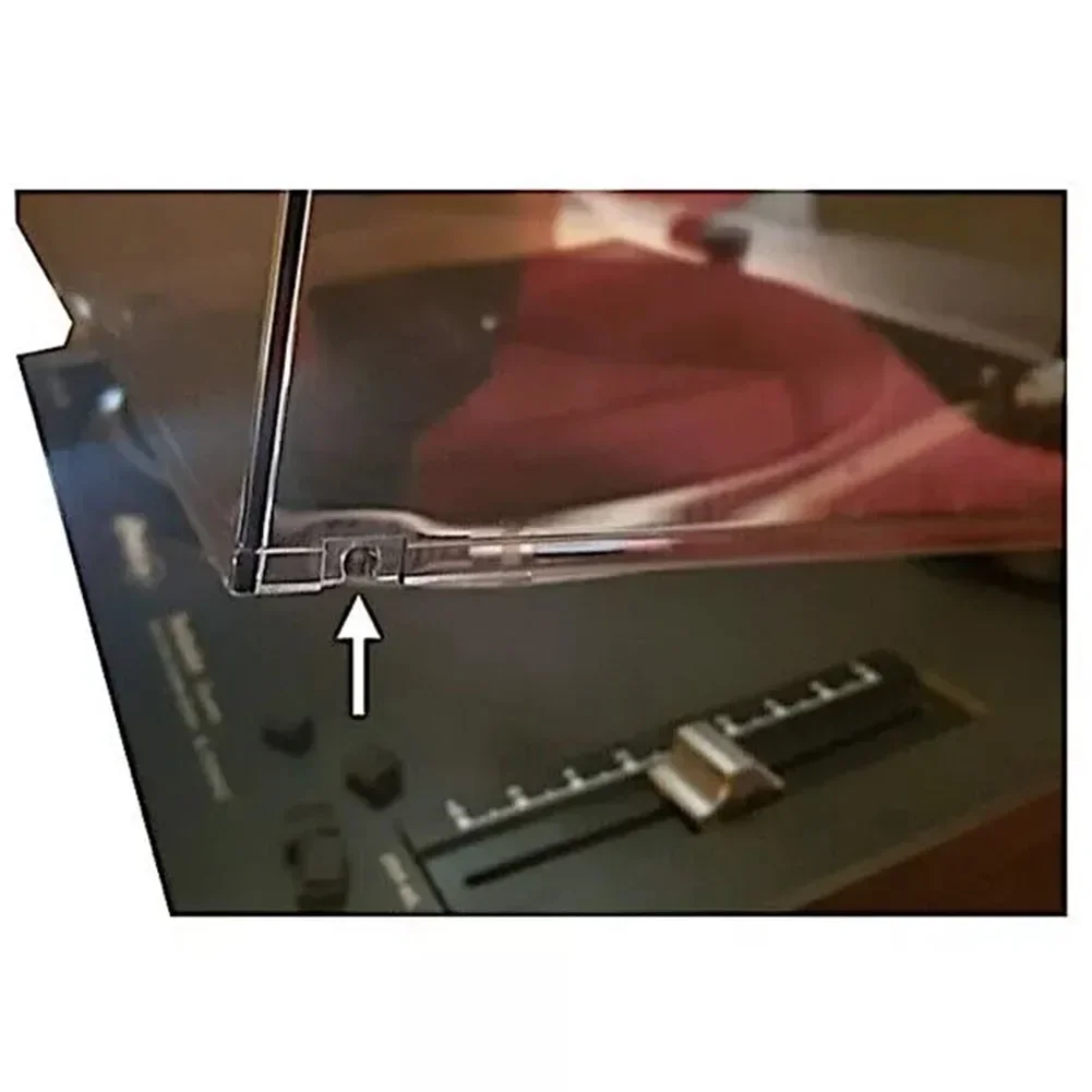 U-shaped Foot Pad Technics SL-1200 SL-1210 Lid Dust Cover Rubber Foot/Feet Corner Dampers Electric Instrument Parts