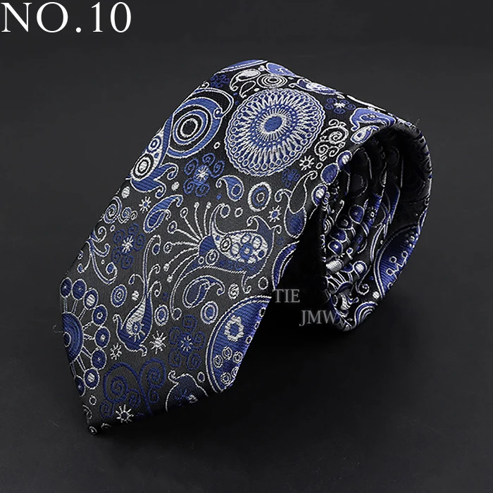 Neue Design Hochzeit Männer Krawatte Grün Wein Rot Braun Paisley Blume Krawatten Männer Business Dropshipping Bräutigam Kragen Zubehör Geschenk – Detail 10