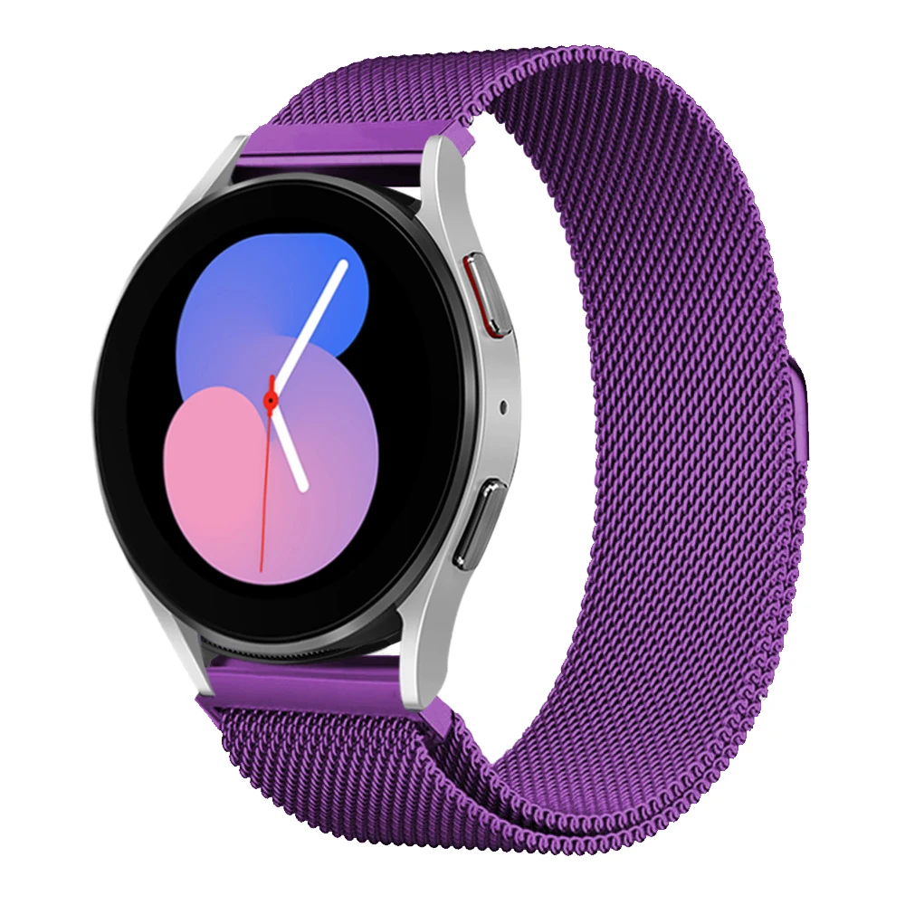 Premium Metal Milanese Magnetic Loop Strap - Elegant Replacement Bracelet