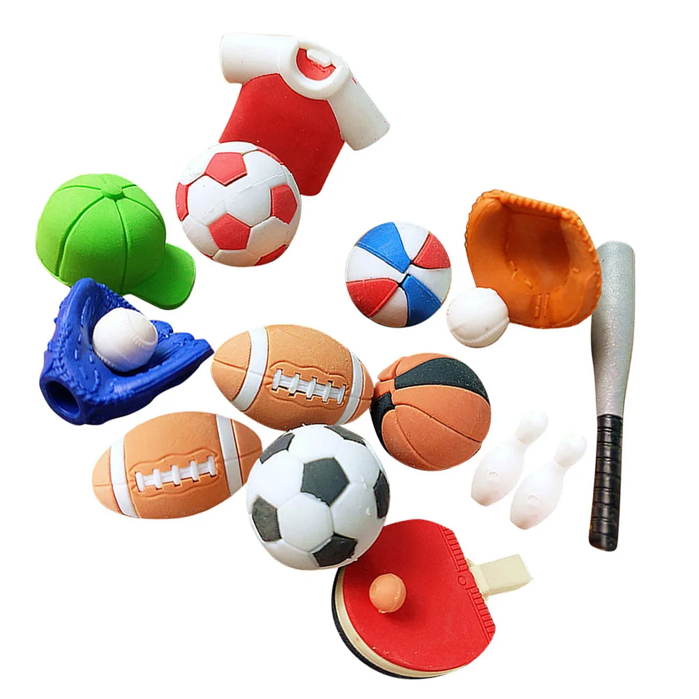 

25Pcs Tiny Pencil Eraser Decorative Balls Eraser Classroom Tiny Eraser Kids Birthday Gift (Mixed Style)