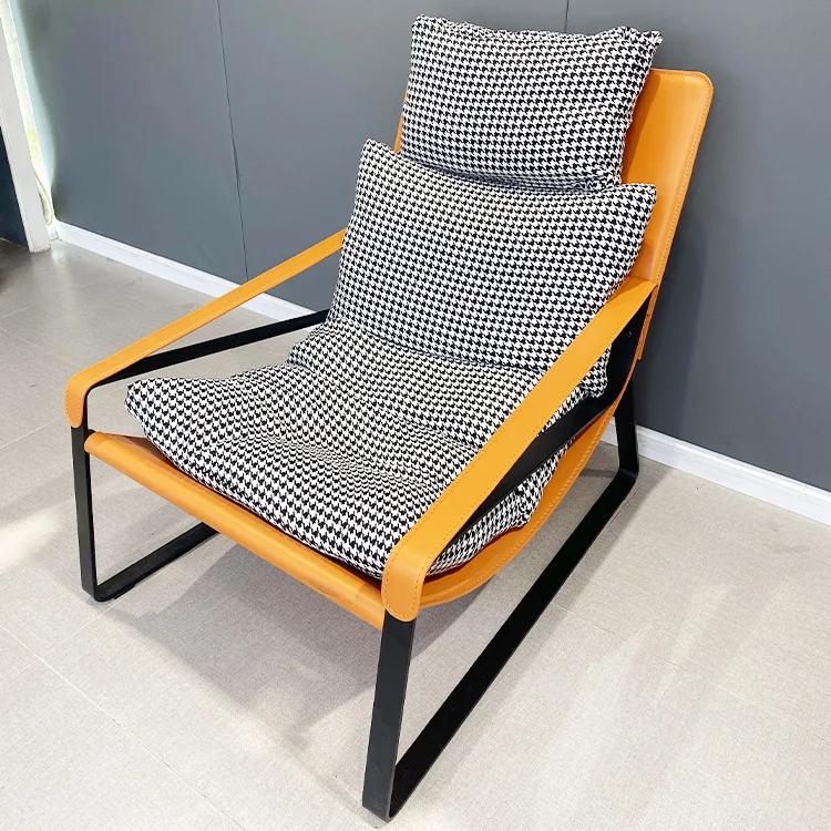 

Итальянский современный минималистичный металлический ремесленный диван для гостиной, кресло для отдыха на балконе