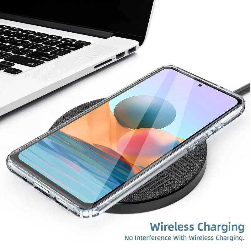 360° Full Body Shockproof Clear Protective Phone Case Cover