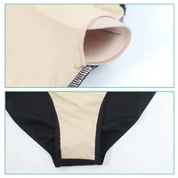Woman Ballet Leotards Sleeveless Dance Leotard Nylon Stand Collar Splice Gymnastics Leotard Adult Ballet Bodysuit Dance Costumes - Image 5