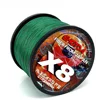 GHOTDA 300M 500M 8 Strands Braided Fishing Line Orange Super Strong Sea Weave Multifilament Lure Lines PE 18-78LB 0.14mm-0.5mm 3