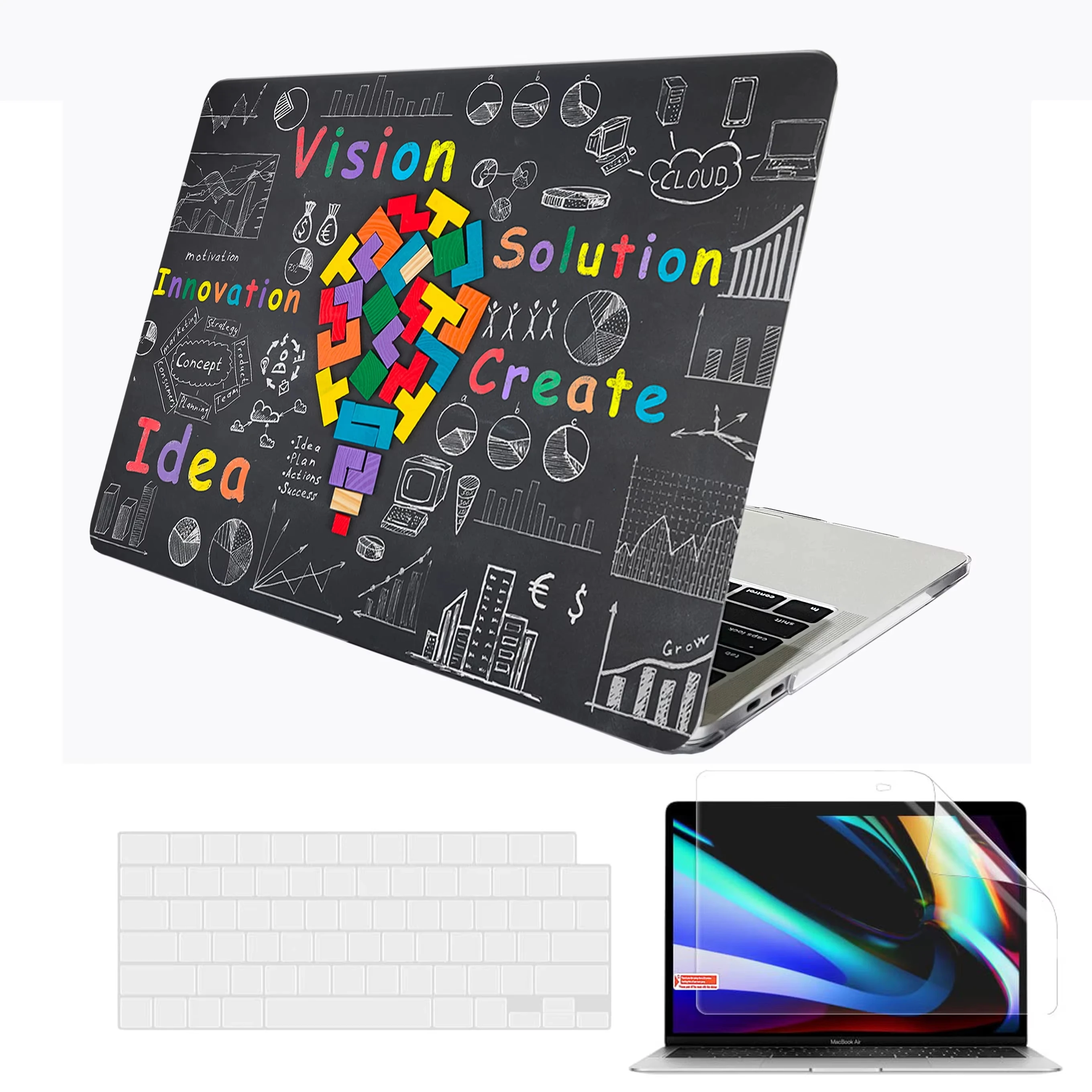 2024 새로운 노트북 케이스 Macbook Pro 14 케이스 M2 A2779 Pro 16 커버 M3 M1 M4 Mac Book Air 13 케이스 2022 13.6 A2681 Air 15.3 A2941