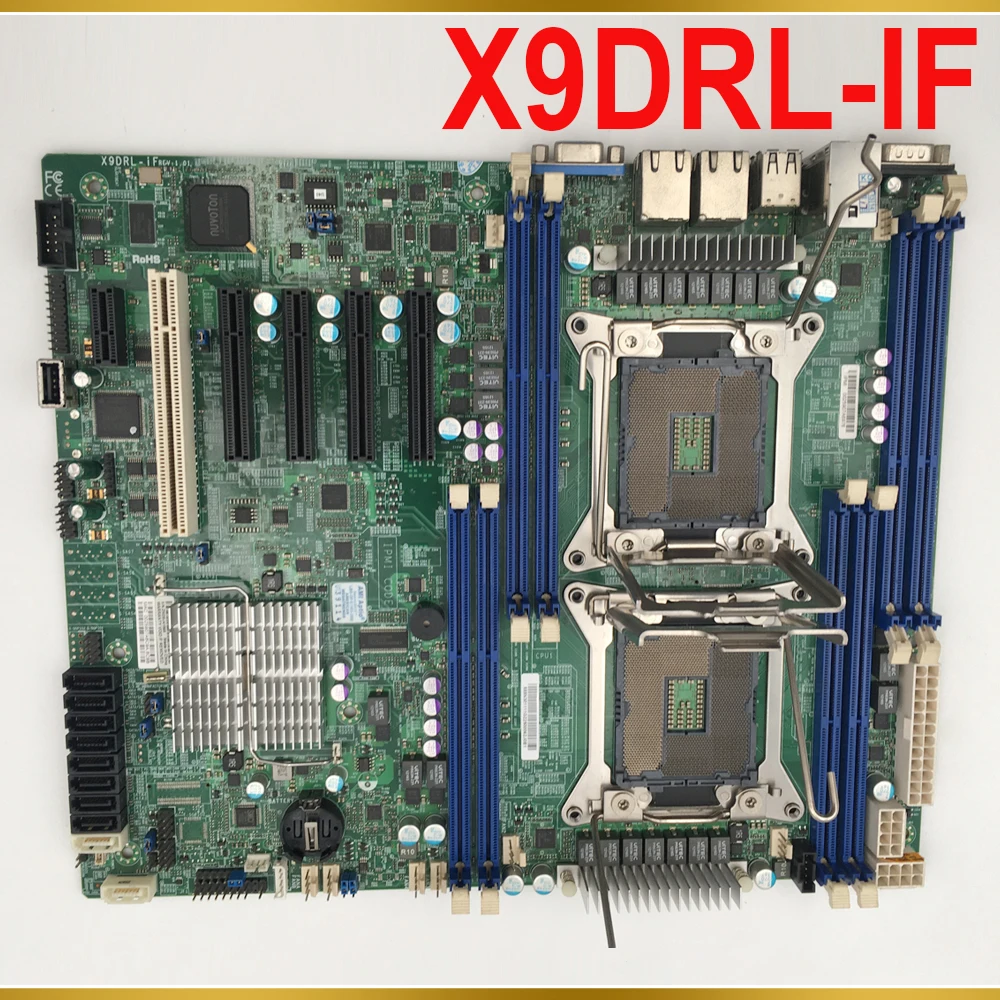 X9Drl-If Per Scheda Madre Supermicro Server Supporto Lga2011 E5-2670/2660 Ddr3
