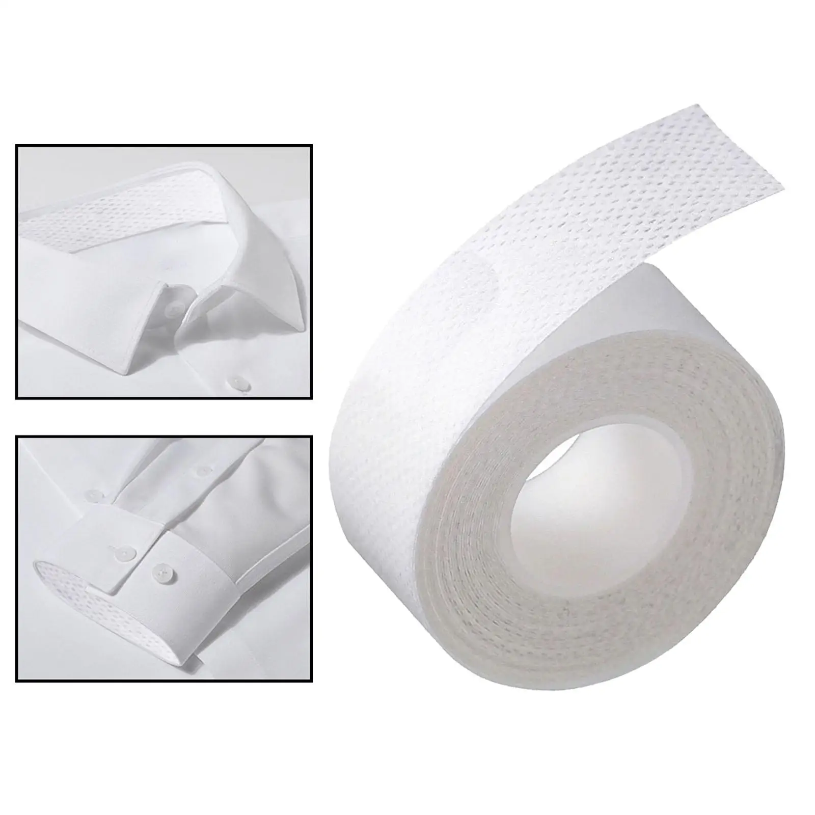 

Neck Collar Sweat Pad Disposable Shirt Collar Protector Men Women against Sweat Stains Neck Sweat Pad for Hat Brim Neck Liner