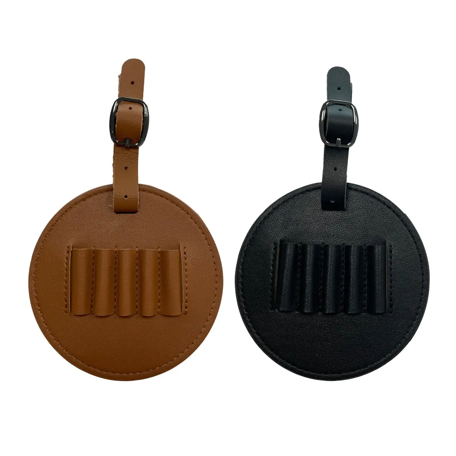 

Golf Tee Pouch Bag Waterproof Hanging Strap Attachable Pouch Waist Pack Durable PU Golf Tee Holder Golf Training Accessories