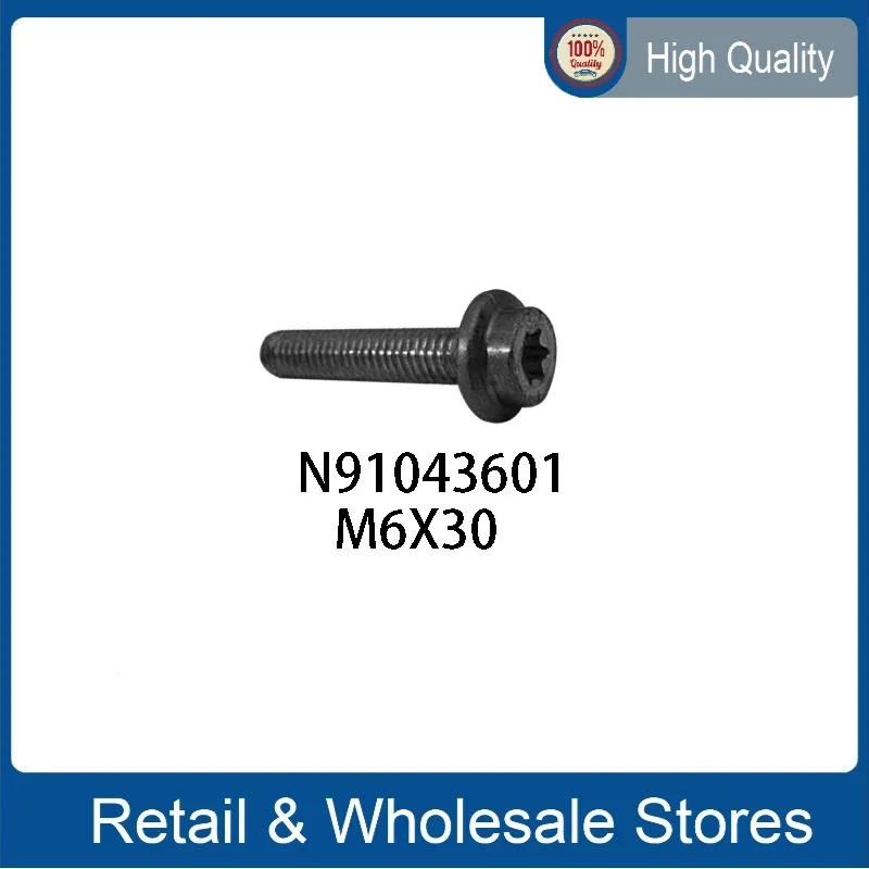 

M6X30mm N91043601 Hex Socket Head Bolt For AUDI VW A4 Avant S4 N 910 436 01