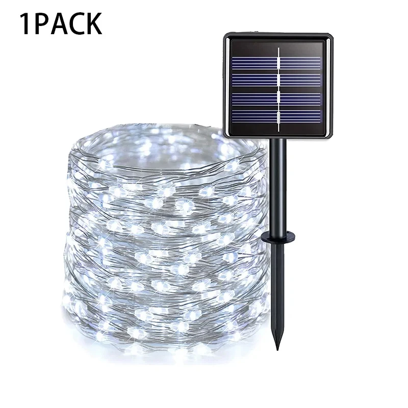 Solar LED Waterproof Festoon String Lights for Outdoor Wedding and Party Decor