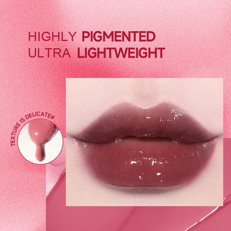 Mini 10 Colors Liquid Lip Gloss Waterproof Non-stick 24 Hours Long Lasting Velvet Matte Lipstick Lip Gloss Cosmetic Makeup Care 2