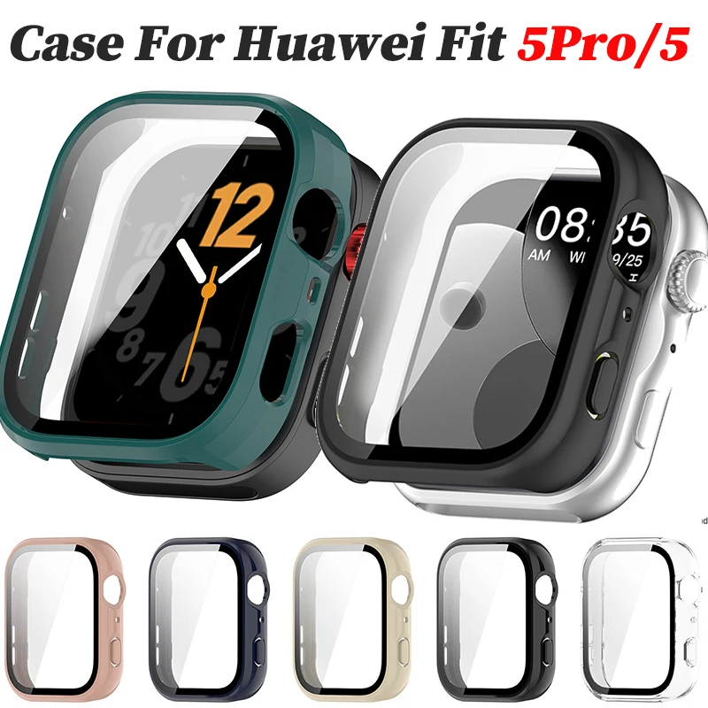 Premium Tempered Glass and All-Around PC Bumper Screen Protector Case