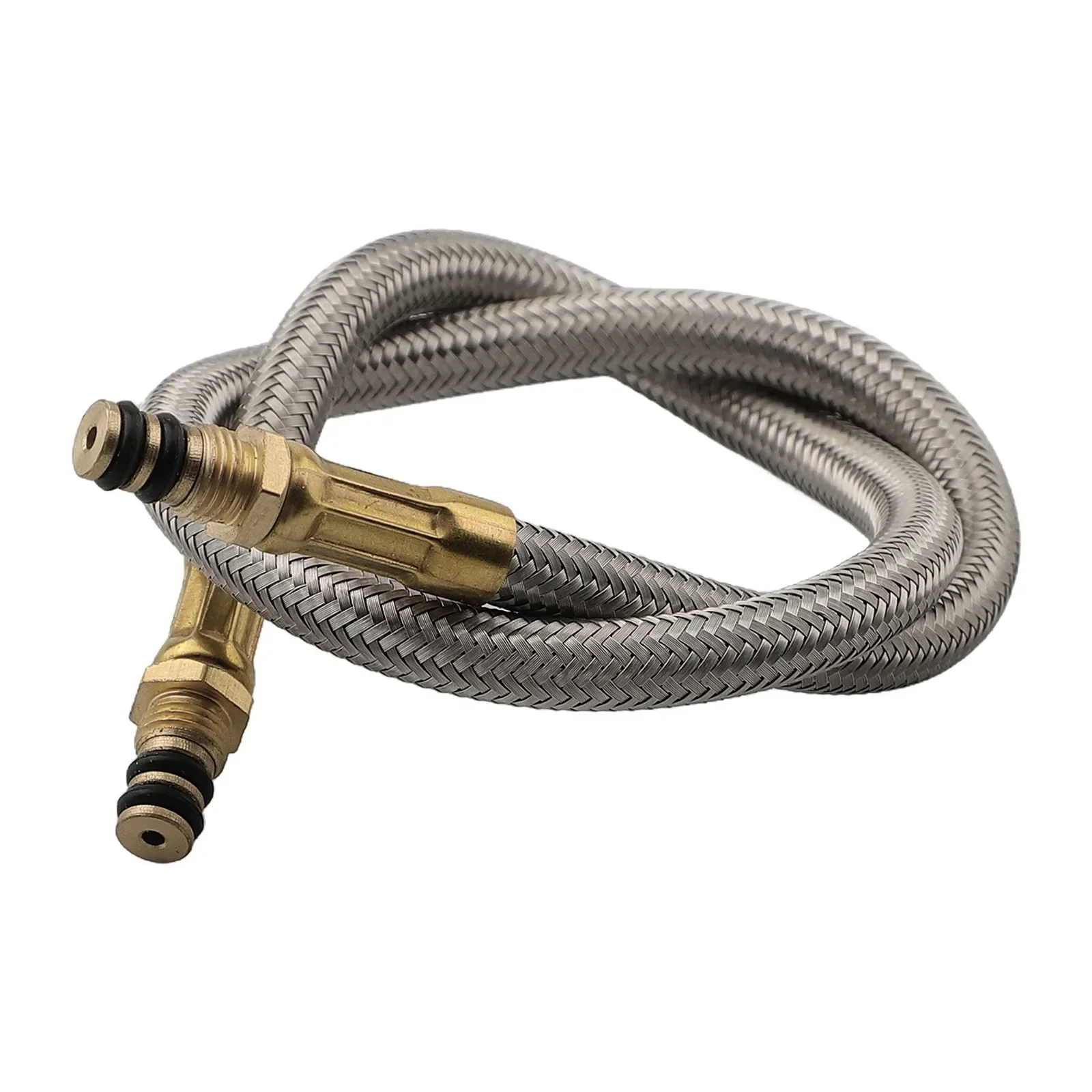 1 Pc Braided Tube 35 50cm Wear-resistan Outdoor Camping Stove Extension Tube Braided Hose Gas Tank Practical Accessories camping stove accessories