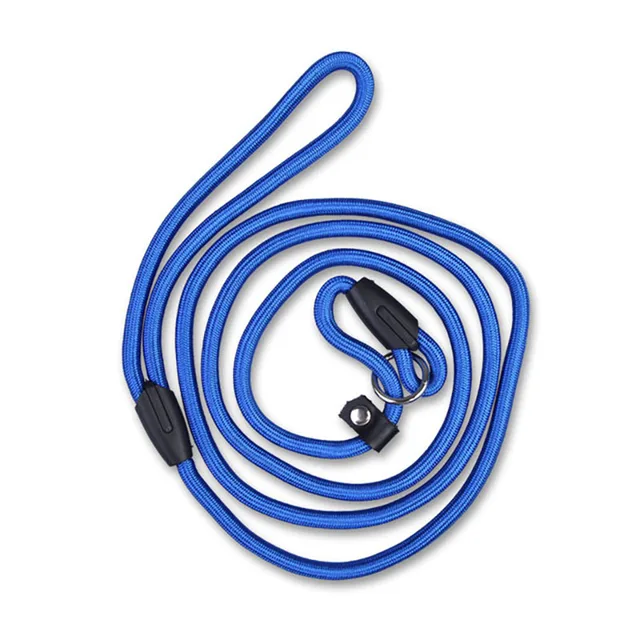 S89f1b19f7f254849b464d6901570053at.jpg Quality Pet Dog Leash Rope Nylon Adjustable Training Lead Pet Dog Leash Dog Strap Rope Traction Dog Harness Collar Lead