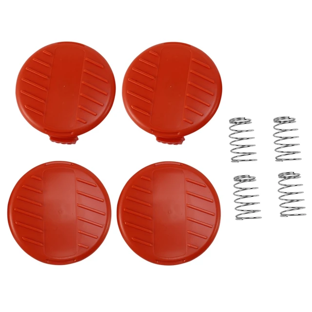 4 Pack RC100P Weed Eater Spool Caps for Black Decker AFS Trimmers