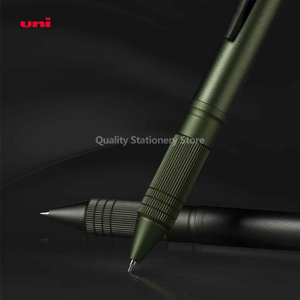Japan UNI Jetstream Multifunction Pen 4+1 Metal Ballpoint Pen Quick-Drying Mechanical Pencil MSXE5-2000A-05 Pens for Writing