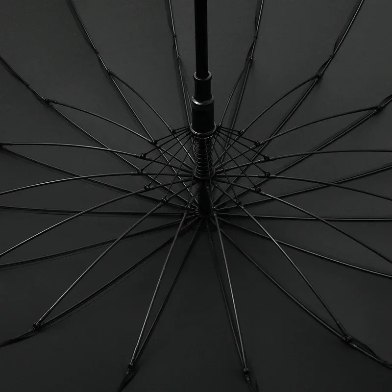 Parachase Japanese Long Umbrella for Men and Women, 16K Strong Big Umbrella for Rain, Large Golf Umbrellas Windproof Strong