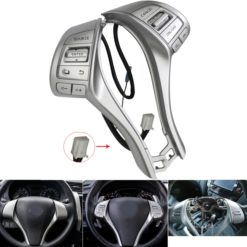 

25550-4BG3A Steering Wheel Audio Control Switch Button 255504BG3A For Nissan X-trail 2013 2014 2015 2016 Rogue Car Accessories