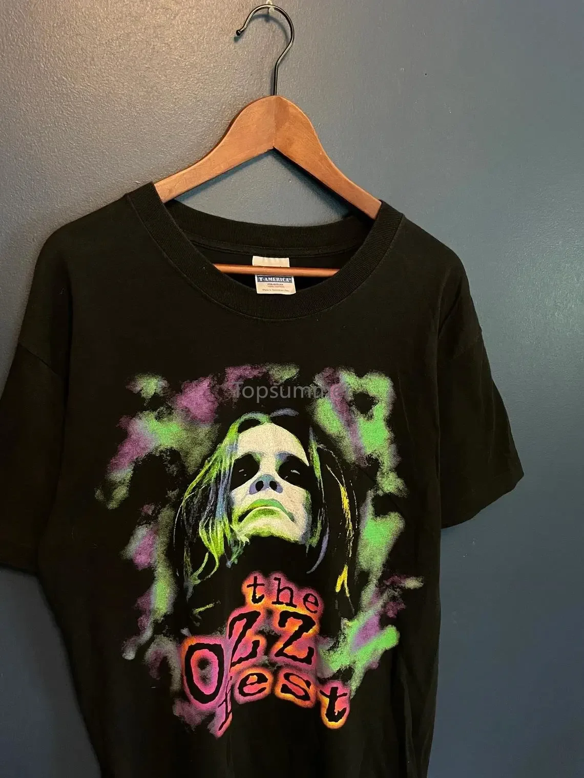 

Vintage 1997 Ozzy Osbourne Ozz Fest T Shirt Tee Size Large