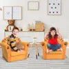 Kids Lion Sofa Armchair Toddler Furniture Lightweight Mini Couch Safe Ergonomic Design Non-Slip Feet Ideal Playroom Reading 6