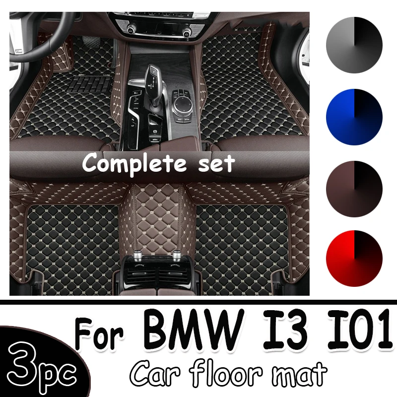 

Автомобильные коврики для BMW I3 I01 2013 ~ 2022, роскошный кожаный коврик, коврик, автомобильный водонепроницаемый ковер, набор деталей для интерьера, автомобильные аксессуары 2014