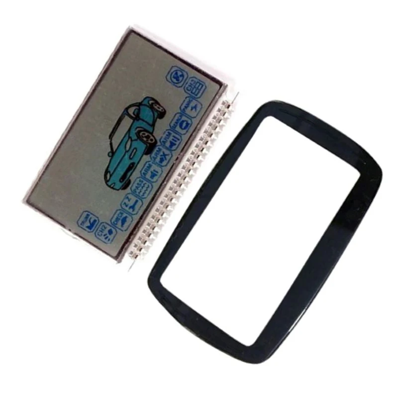 

10PCS/lot A6 Display Metal Feet + Keychain Body Case Glass Cover For 10 PCS Car Alarm Starline A6 LCD Remote Control keychain