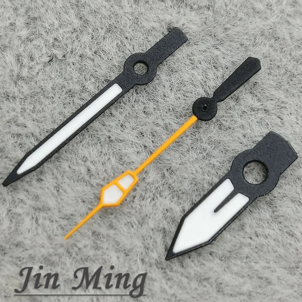 High-Quality Luminous Green and Silver Watch Hands