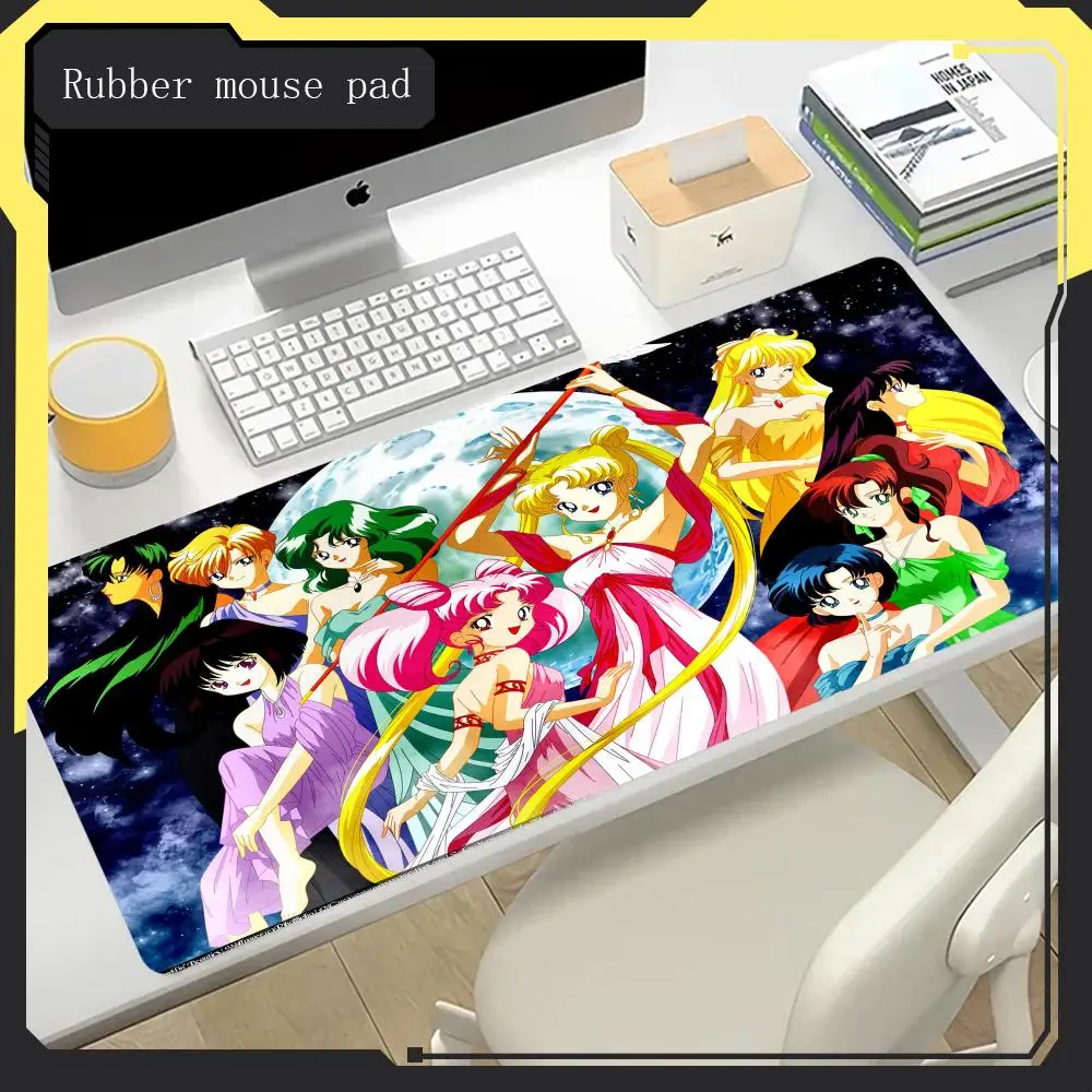 

Mouse Pad Many people like it Anime Sakura Electronic game mouse pad Anime Sakura non slip resistant suitable desktops laptops