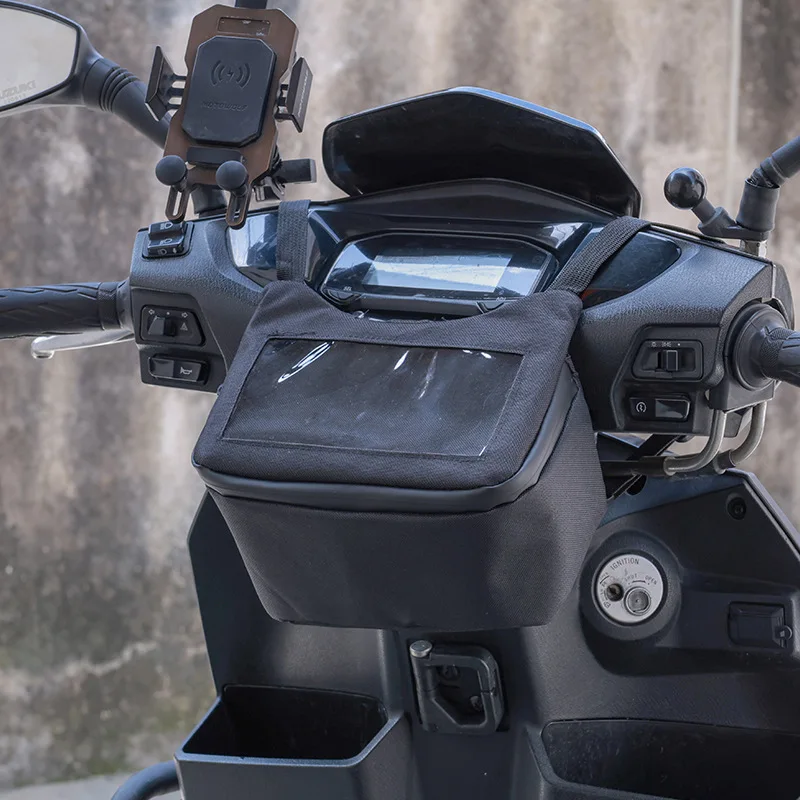 2026 Waterproof Men's Motorcycle Bag Crossbody Riding Bag Business Casual Sports Commuter Bag Motorcycle Front Bag 3