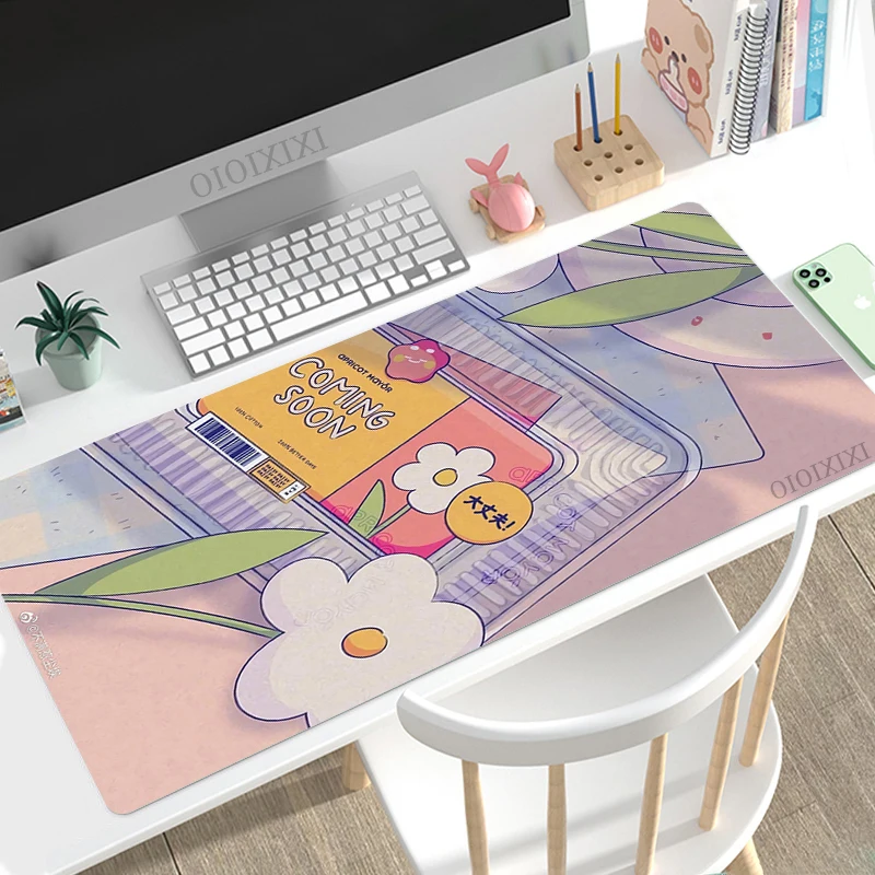 Bonito Kawaii Grande Gaming Mouse Pad xl hd Computador Personalizado Mousepad Não-deslizamento Borracha Natural Soft pc Mat Xxl