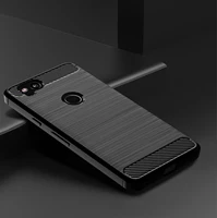 Matte Case For Google Pixel2 Shockproof Carbon Phone Cover for pixel 2 xl 2xl google Soft Silicone TPU Cases Bumper 2