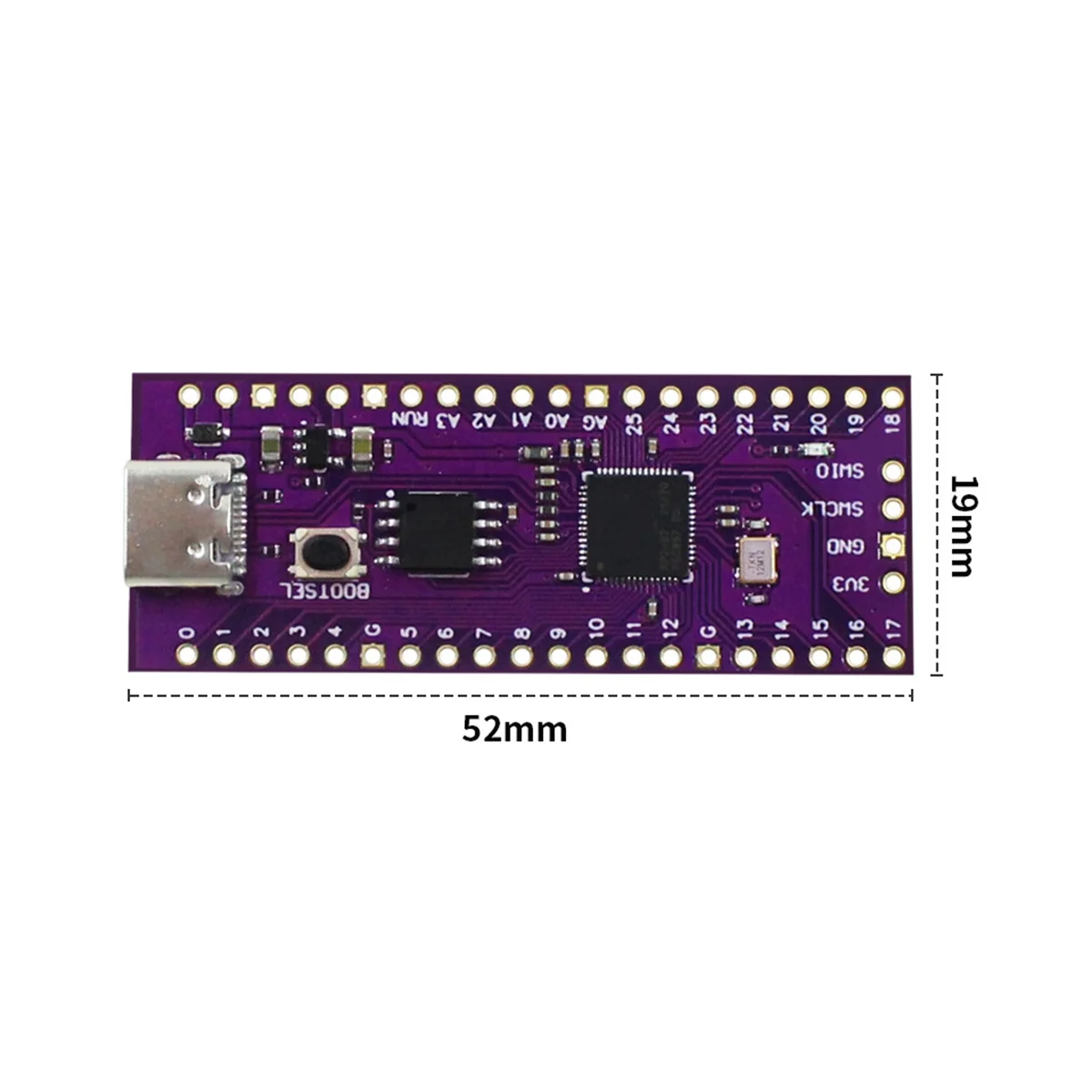 ñ RP2040  ,  ھ ARM Cortex-MO + μ ھ ,     A