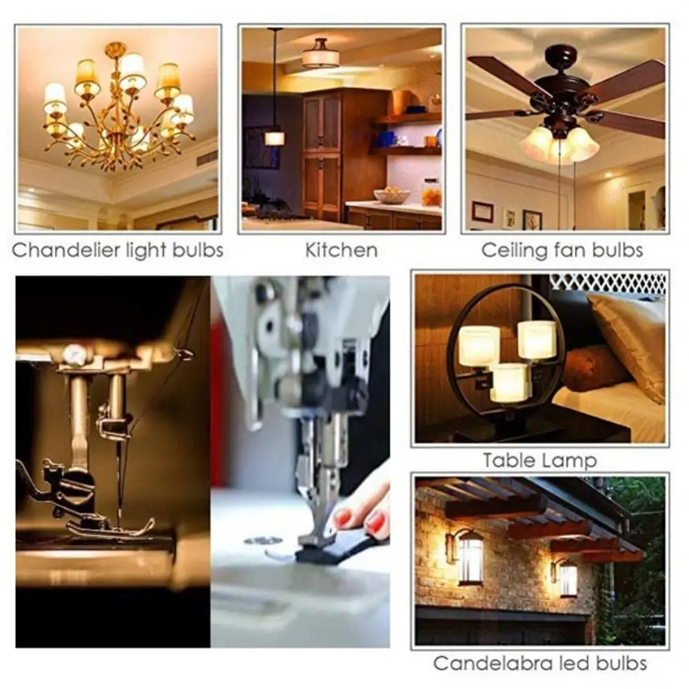 Ba15d Double Contact Bulb Led Lights 220V 51LEDs Super Bright Sewing Machine Pfaff Singer Privilege Bernina Room Home led lamp
