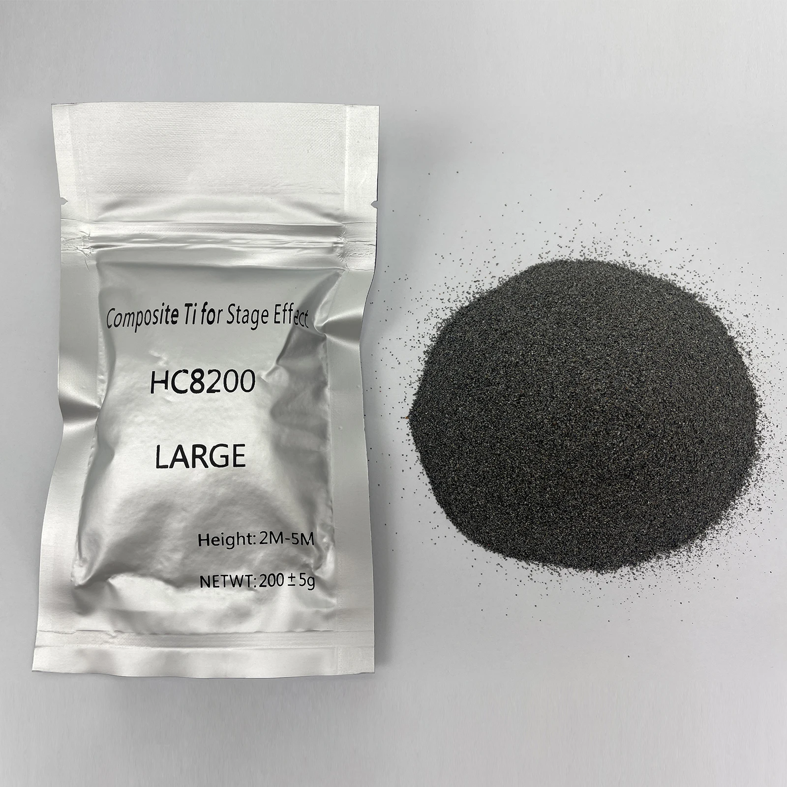 Fieryzeal 4PCS Cold Sparks Machine Fuel Outdoor High-Purity Ti Powder for Stage Machine Effects DMX Fountain Sparkular Bar Party 3