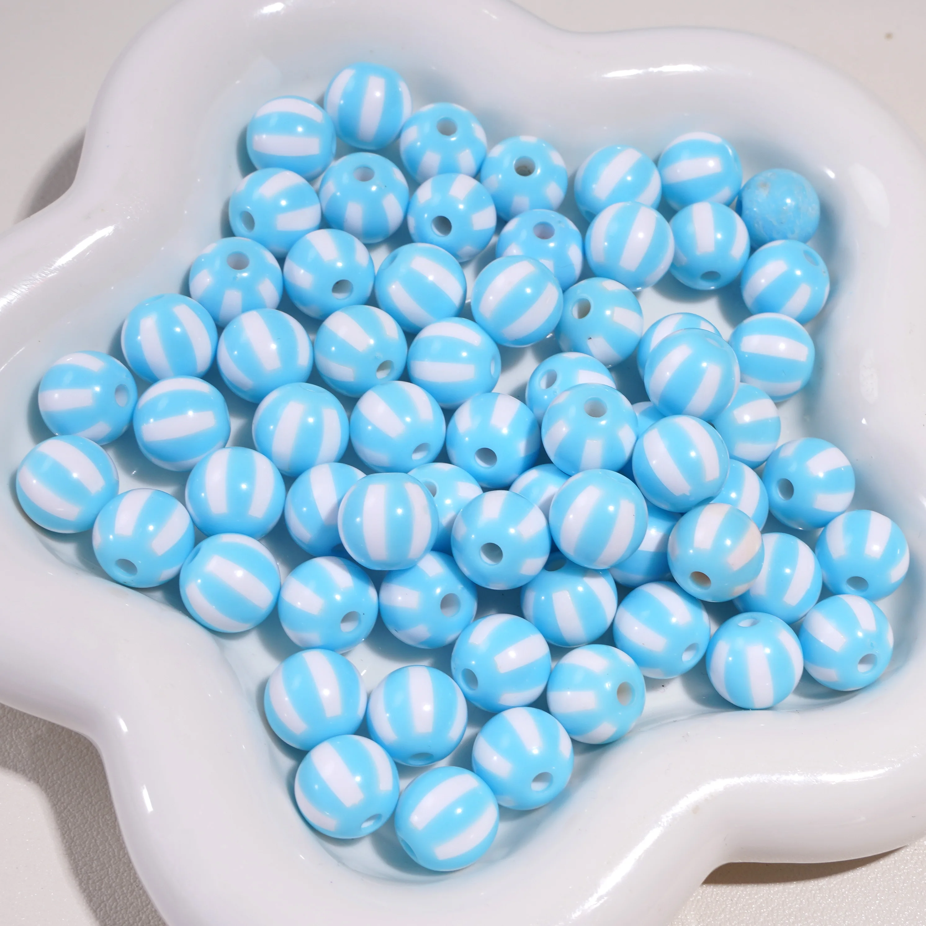 10/20Pcs 12mm Acryl Runde Wassermelone/Herz Perlen Lose Perlen Für DIY Handgemachte Halskette Schlüssel Kette schmuck Machen Zubehör ﻿ – Detail 10