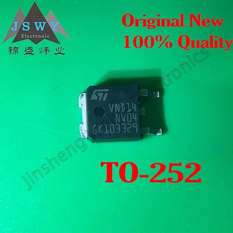 

5PCS VND14NV04 VND14NV04TR-E TO-252 VND14 car computer chip 100% brand new genuine electronic
