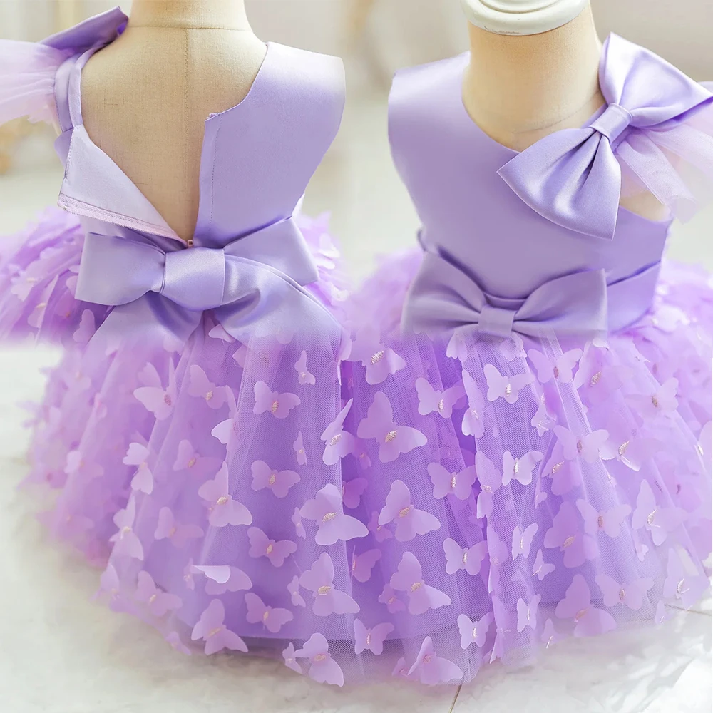 Baby Party Girl Princess Dress 0-6Y girls dress baby girl dress